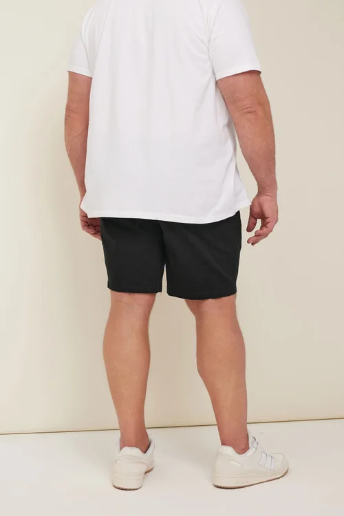 BadRhino Big & Tall Black Stretch Chino Shorts - 40 W Image 4