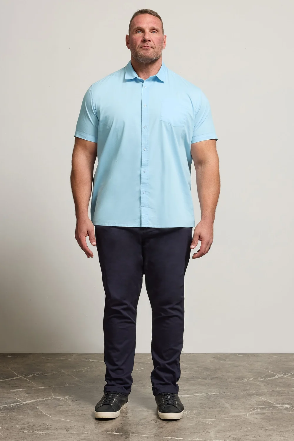 BadRhino Navy Blue Stretch Chinos - 48/L30 Image 2