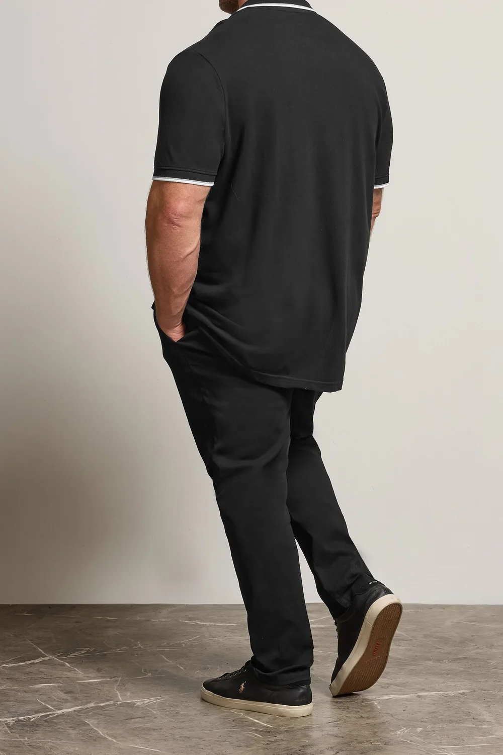 BadRhino Black Stretch Chinos - 56/L34 Image 3