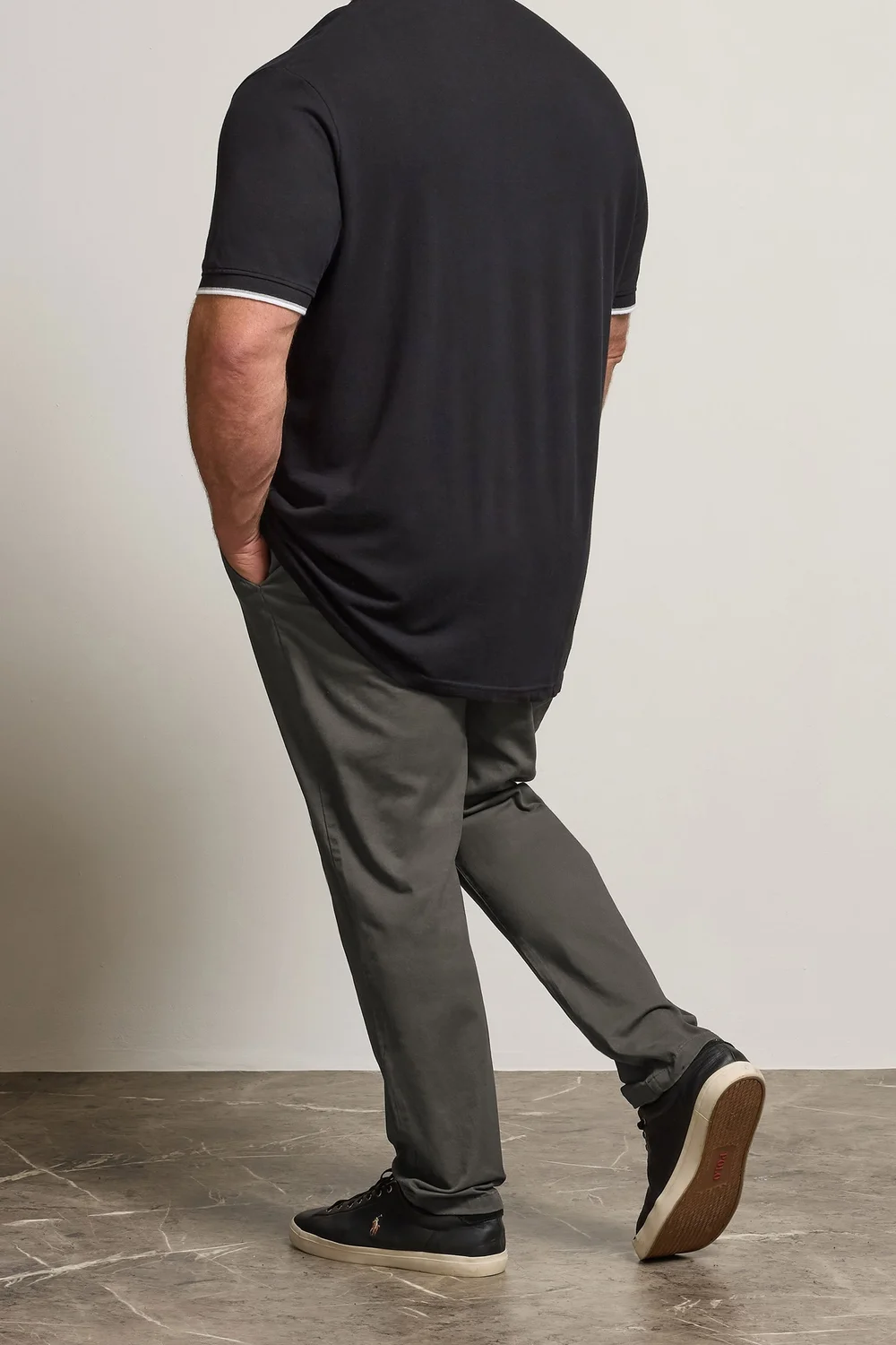 BadRhino Slate Grey Chino Trousers - 42/L30 Image 3