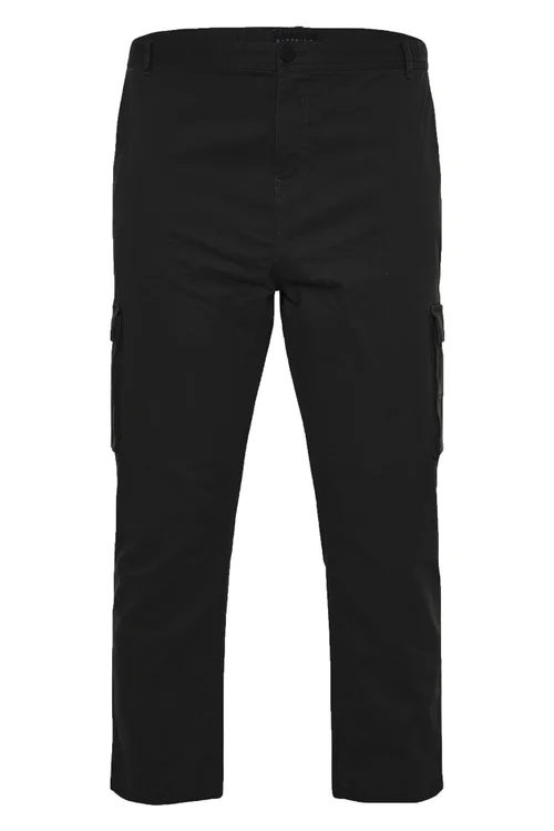 BadRhino Black Stretch Cargo Trousers - 58/L30 Image 5
