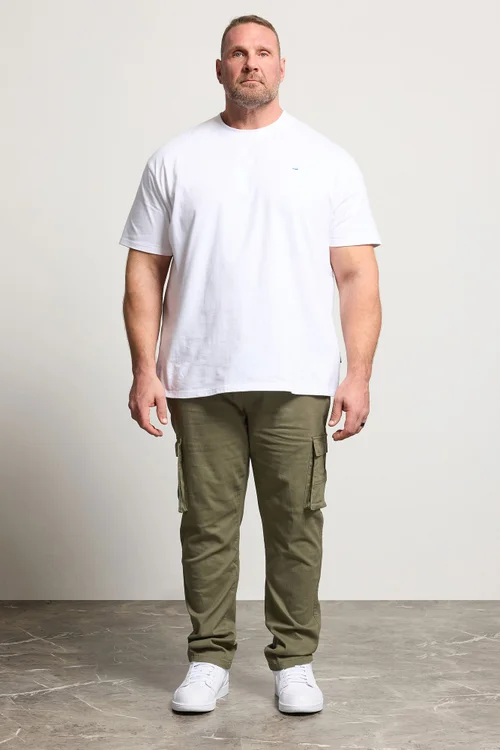 BadRhino Khaki Green Stretch Cargo Trousers - 54/L30 Image 3