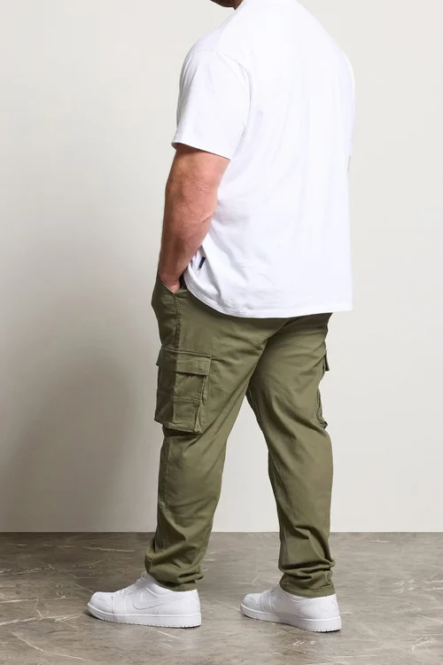 BadRhino Khaki Green Stretch Cargo Trousers - 54/L30 Image 4