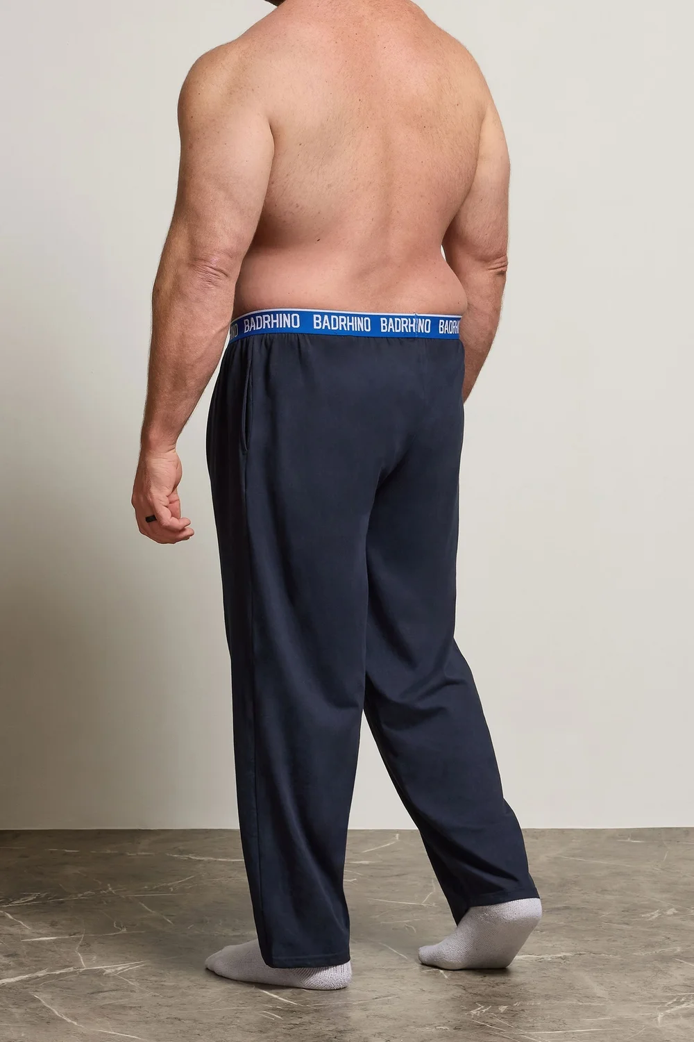BadRhino Navy Blue Lounge Trousers - L Image 3