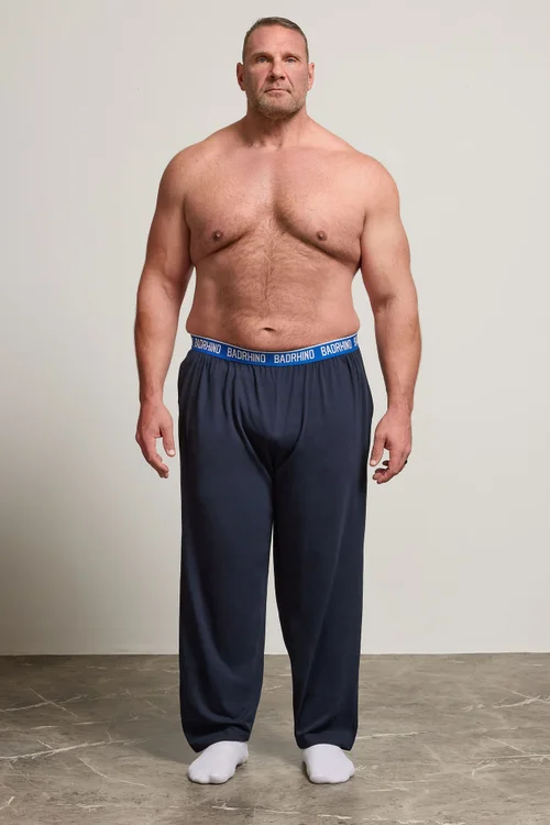 BadRhino Navy Blue Lounge Trousers - L Image 2