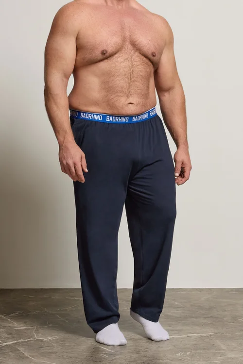 BadRhino Navy Blue Lounge Trousers - L Image 1