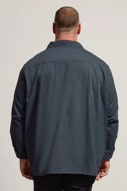 BadRhino Navy Blue Overshirt - 5-6XL Image 3