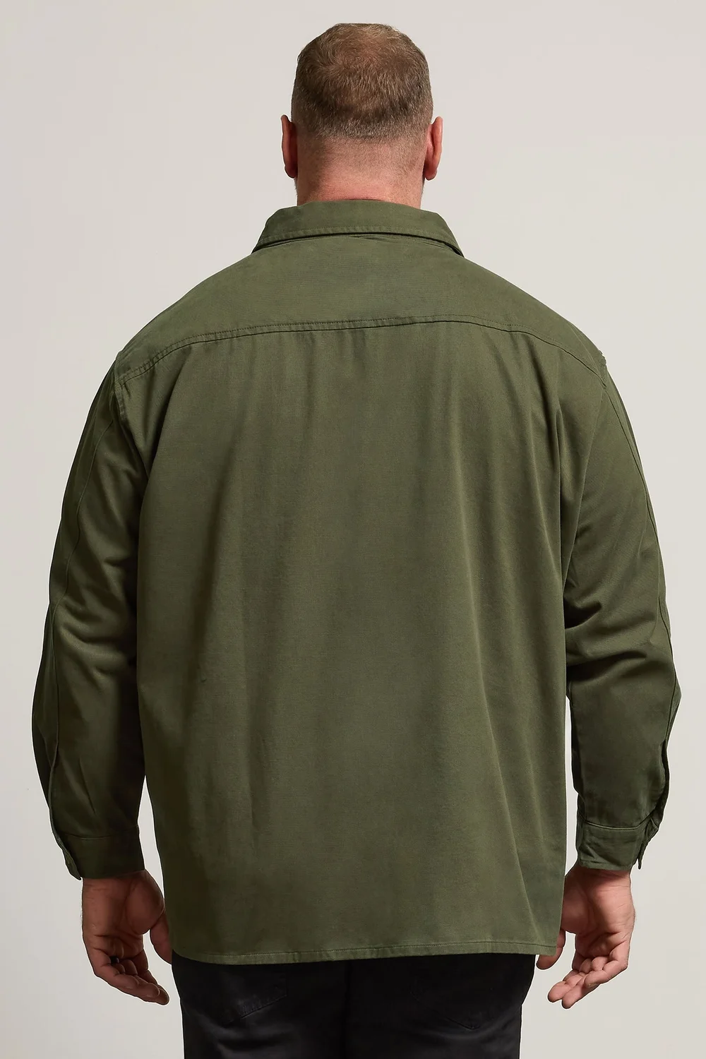 BadRhino Khaki Green Overshirt - 7-8XL Image 3