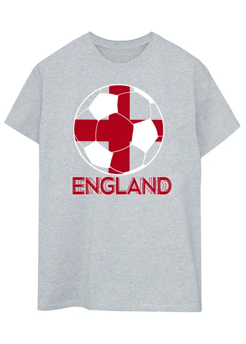 Brands In England Football Grey Graphic T-Shirt - XL Image 1
