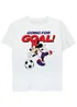 Disney Minnie Mouse Football Kids White Graphic T-Shirt (3-13 Years) - Age 3-4 Years Image 1
