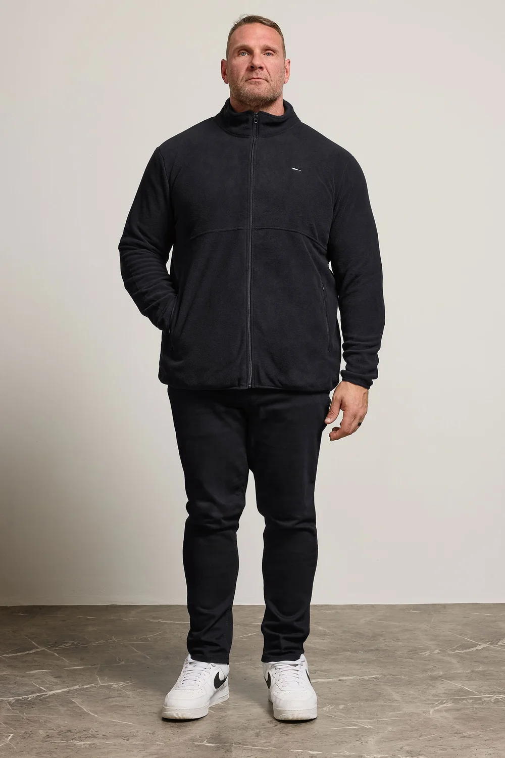 BadRhino Black Essential Zip Through Fleece - 3XL Image 2