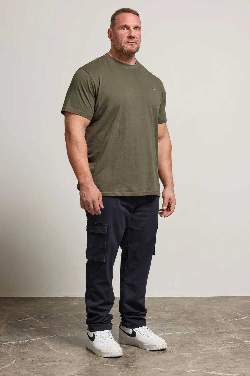 BadRhino Navy Blue Stretch Combat Cargo Trousers - 38/L30 Image 3
