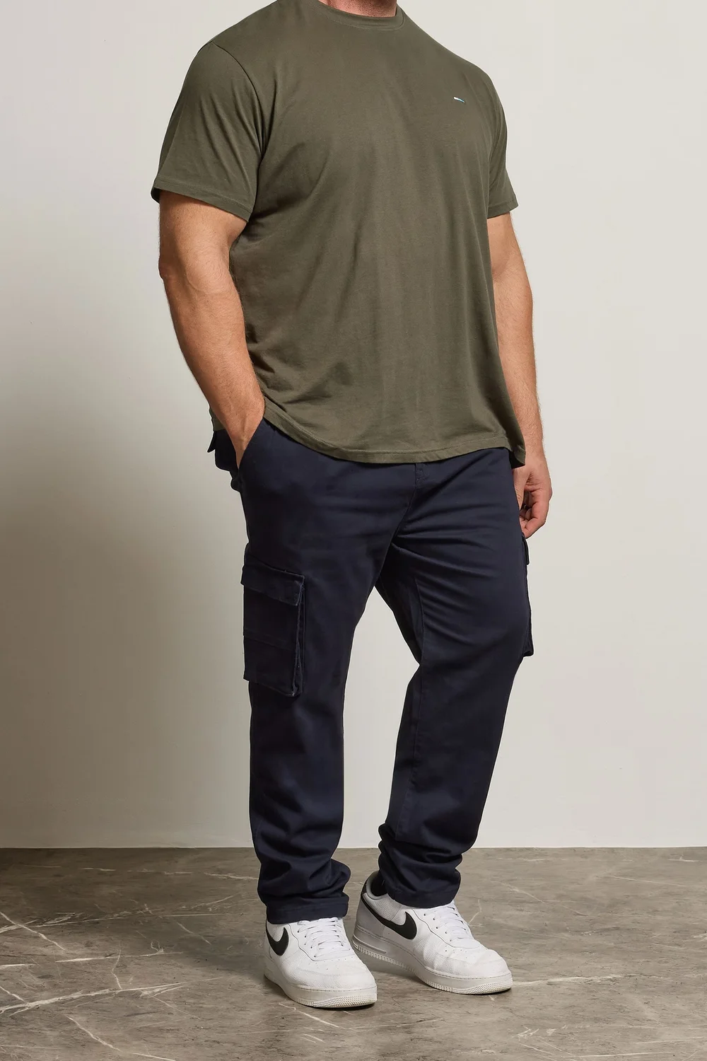 BadRhino Navy Blue Stretch Combat Cargo Trousers - 38/L30 Image 2