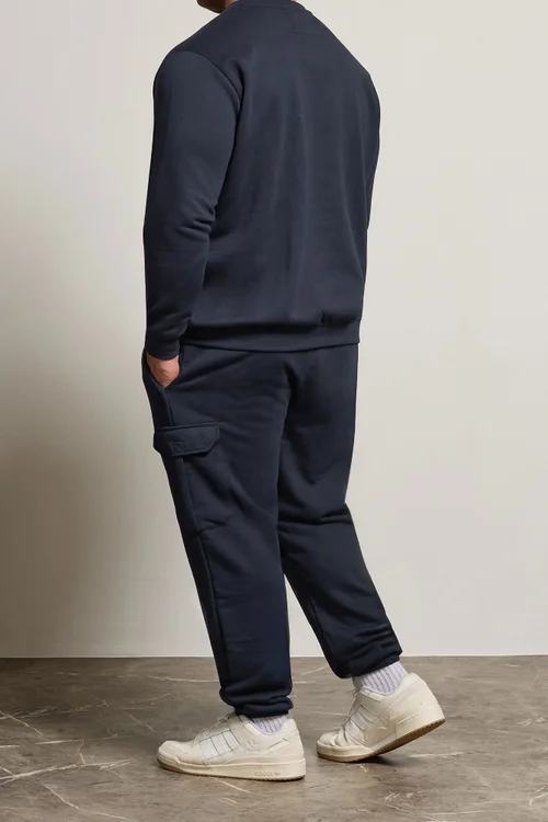 BadRhino Navy Blue Cargo Joggers - 7-8XL Image 3