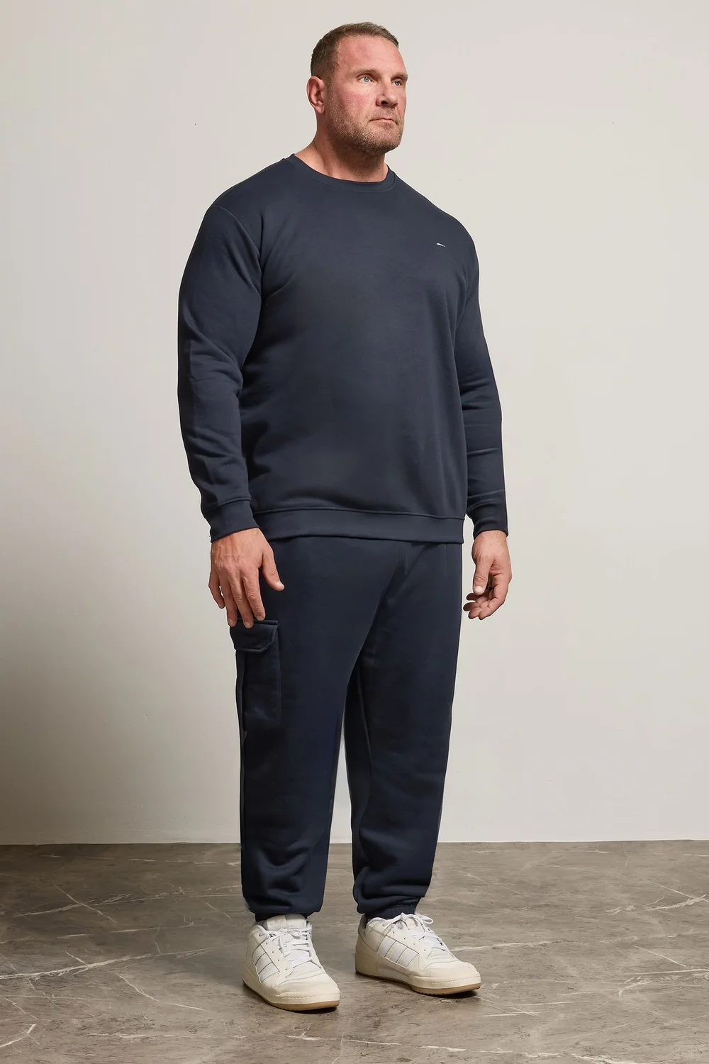 BadRhino Navy Blue Cargo Joggers - 7-8XL Image 2