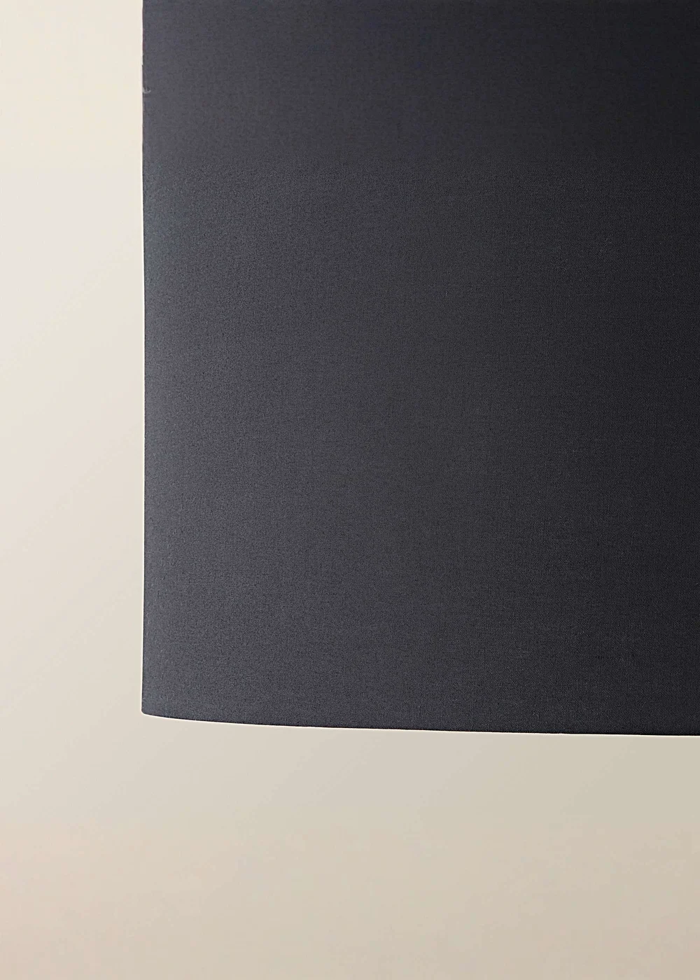 ValueLights Reni Large 35cm Black Fabric Easy Fit Lampshade - One Size Image 4