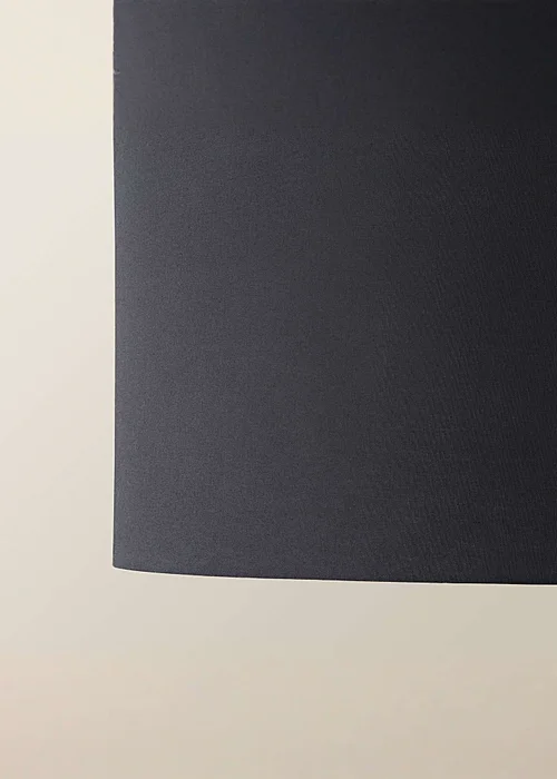 ValueLights Reni Large 35cm Black Fabric Easy Fit Lampshade - One Size Image 4