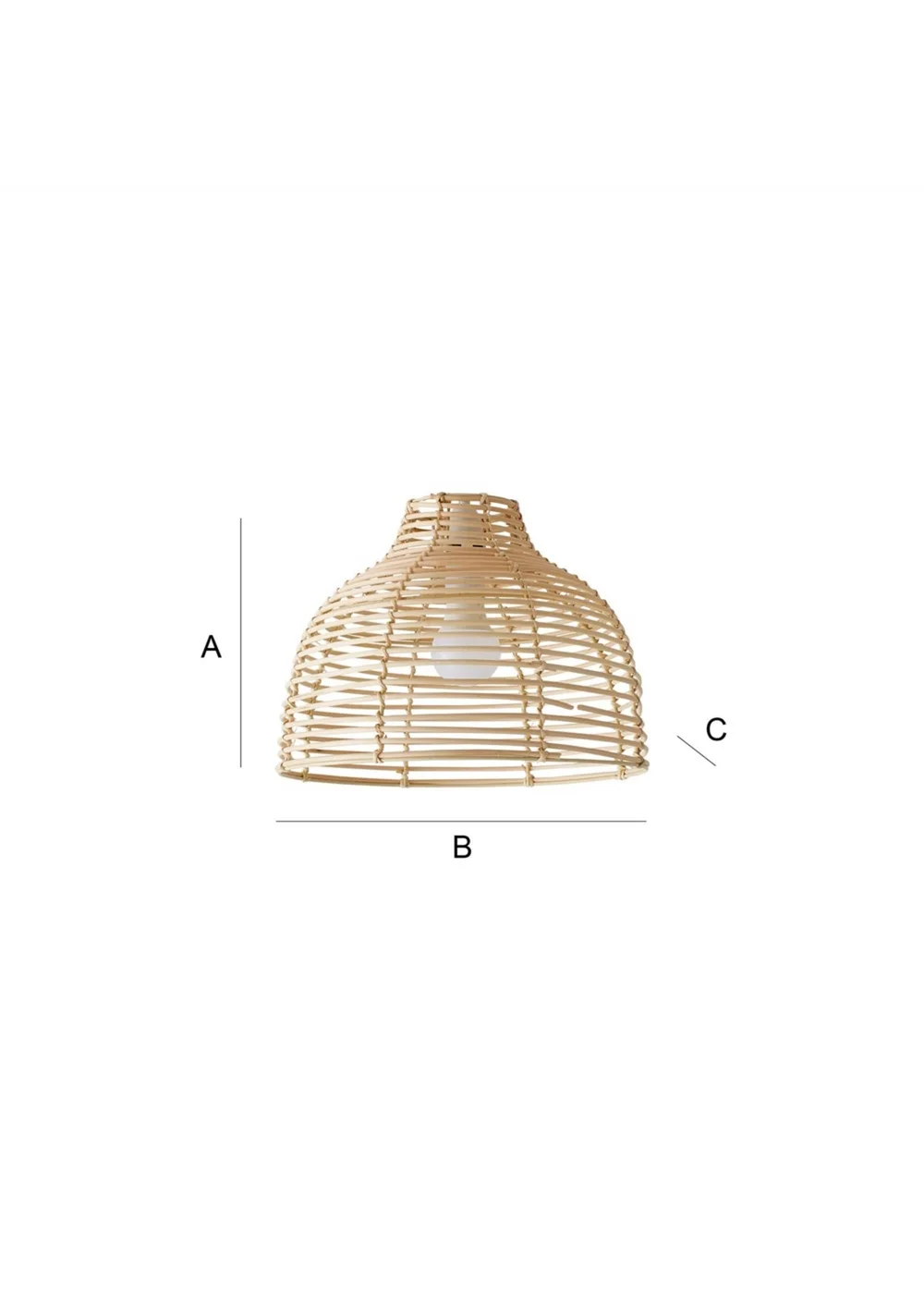 ValueLights Lobster Pot Cream Easy Fit Ceiling Lampshade - One Size Image 6