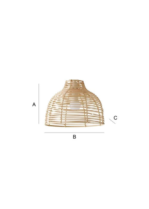 ValueLights Lobster Pot Cream Easy Fit Ceiling Lampshade - One Size Image 6