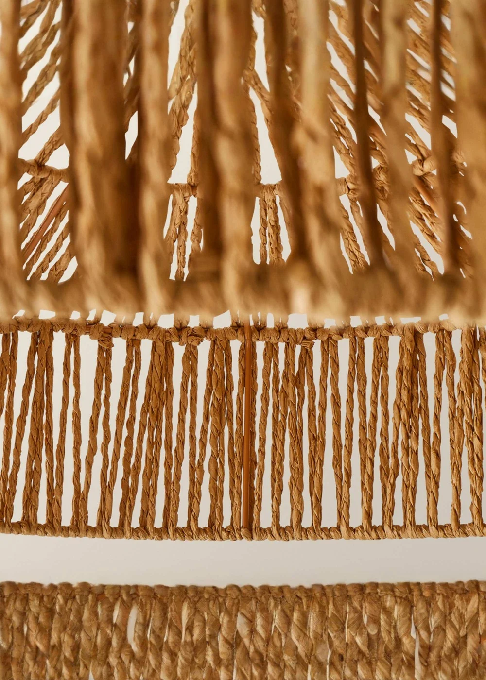 ValueLights Elcano Woven Rope Easy Fit Ceiling Lampshade - One Size Image 6