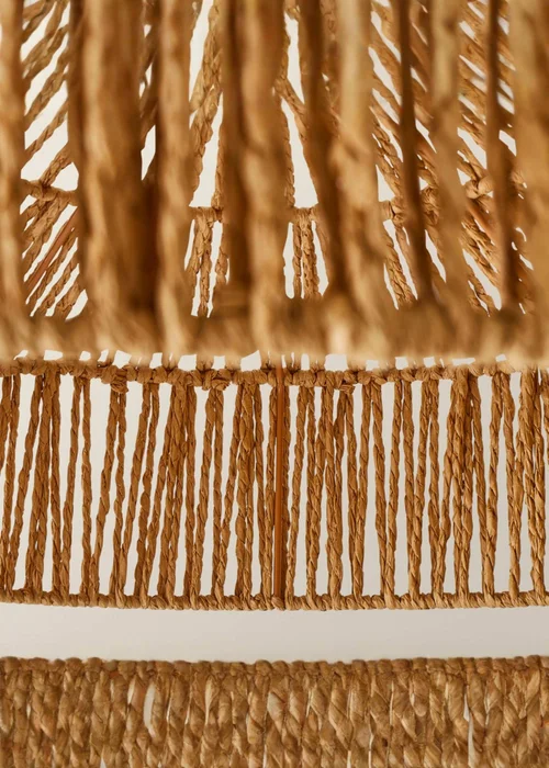 ValueLights Elcano Woven Rope Easy Fit Ceiling Lampshade - One Size Image 6