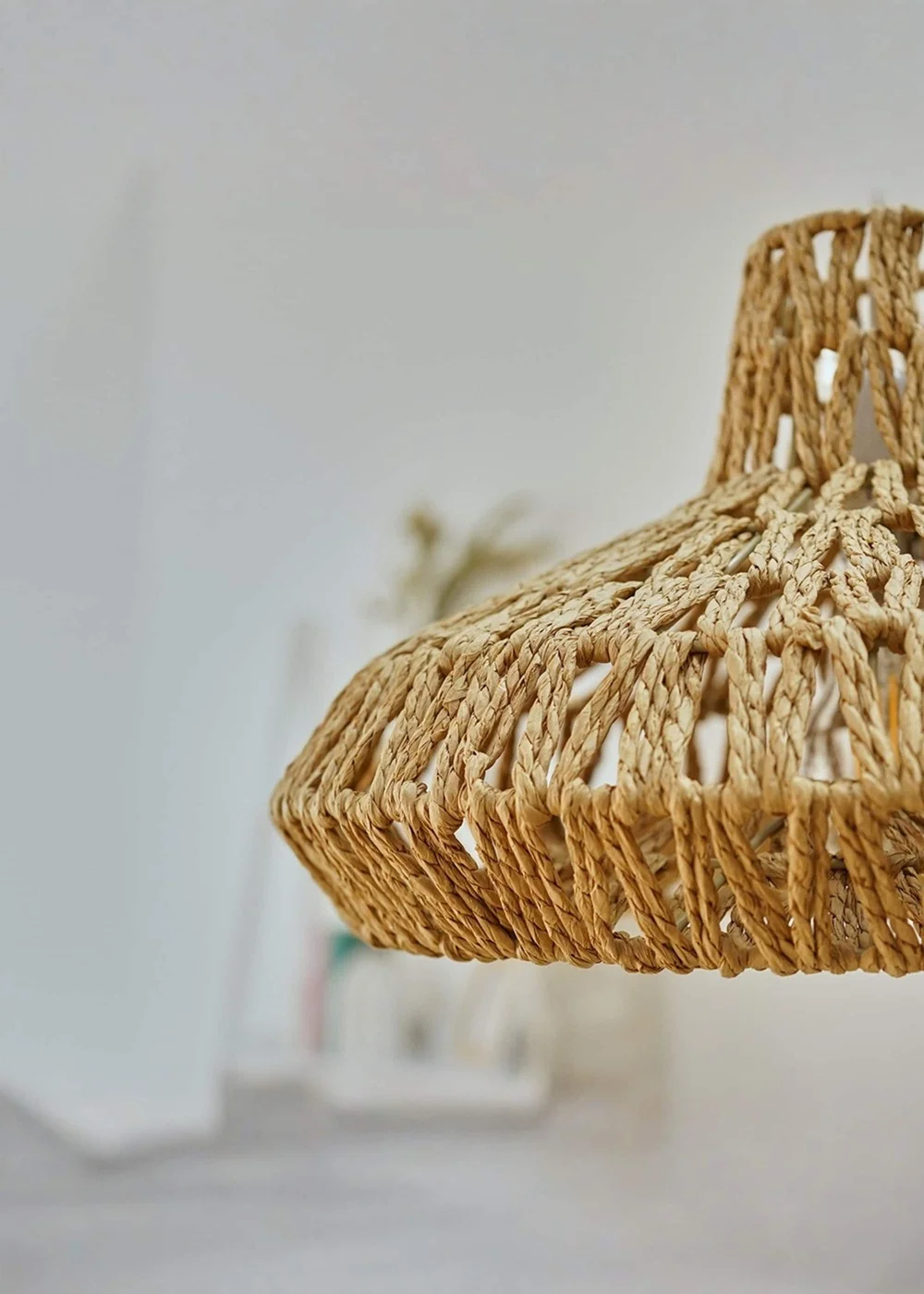 ValueLights Hamilton Natural Rope Easy Fit Ceiling Lampshade - One Size Image 5