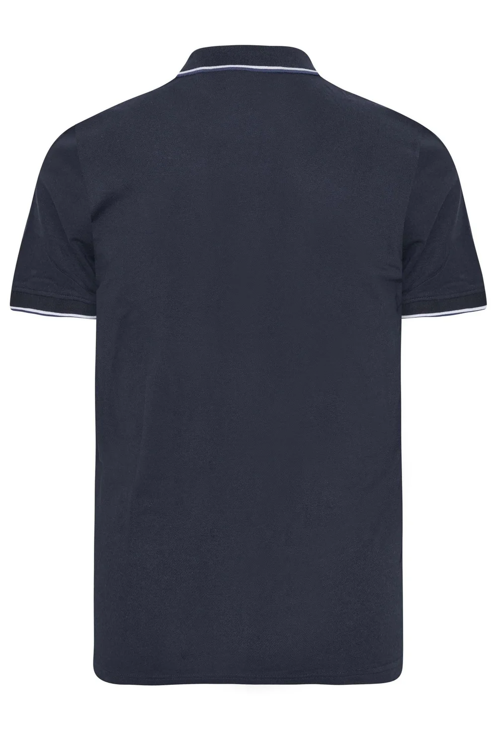 BadRhino Navy Blue/Black/Burgundy Red 3 Pack Tipped Polo Shirts - 3XL Image 4