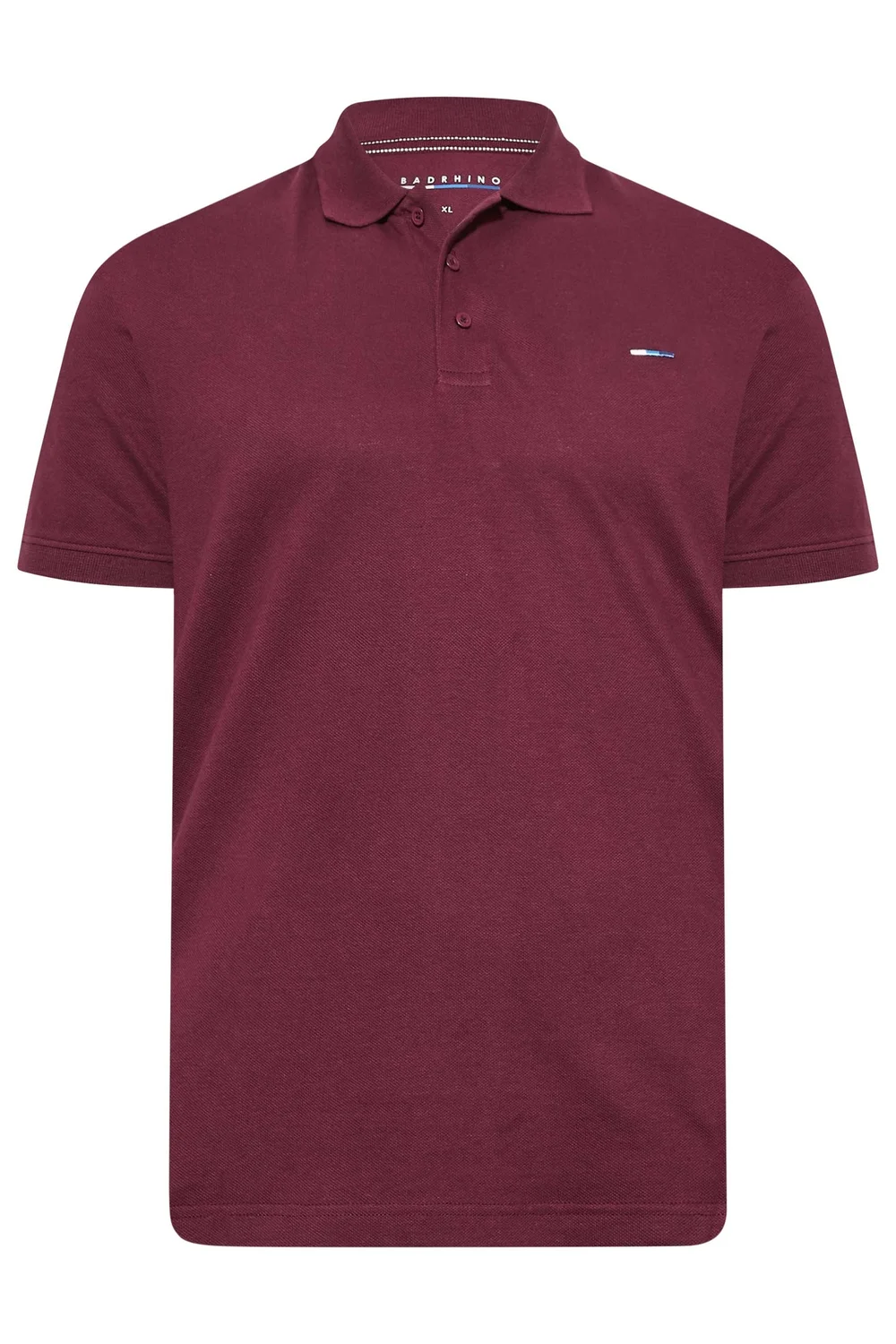 BadRhino Windsor Wine Red Core Polo Shirt - 4XL Image 3
