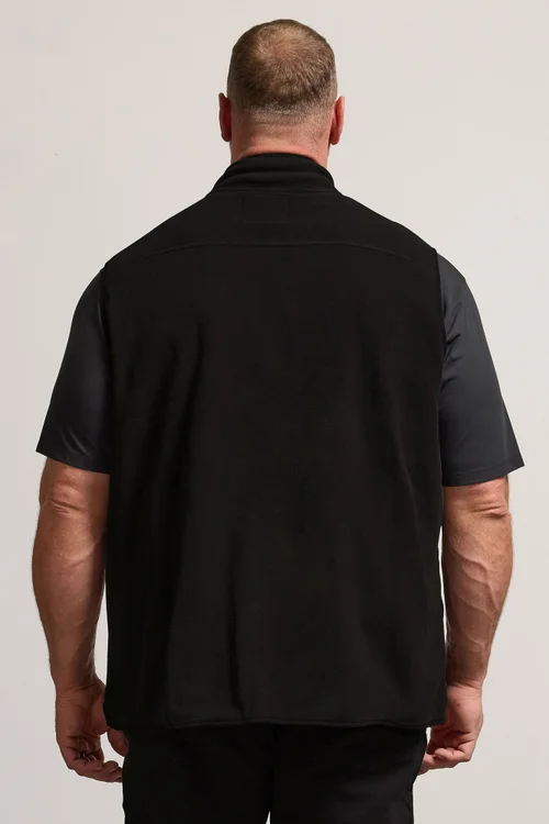 BadRhino Black Fleece Pocket Gilet - L Image 3