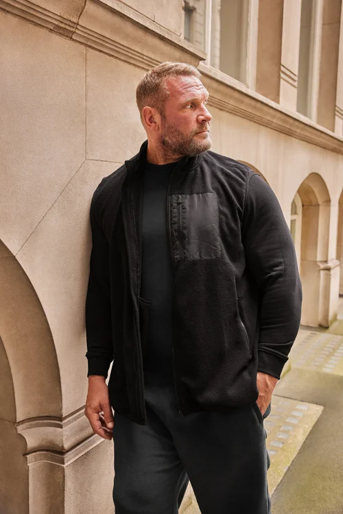 BadRhino Black Fleece Pocket Gilet - L Image 5