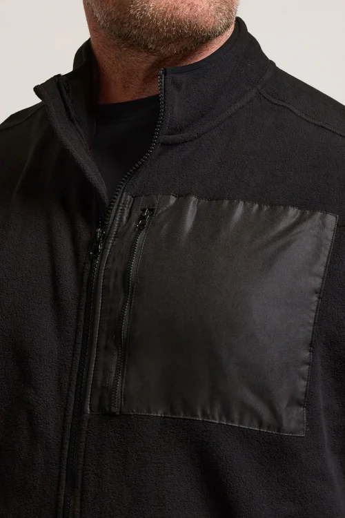 BadRhino Black Fleece Pocket Gilet - L Image 4