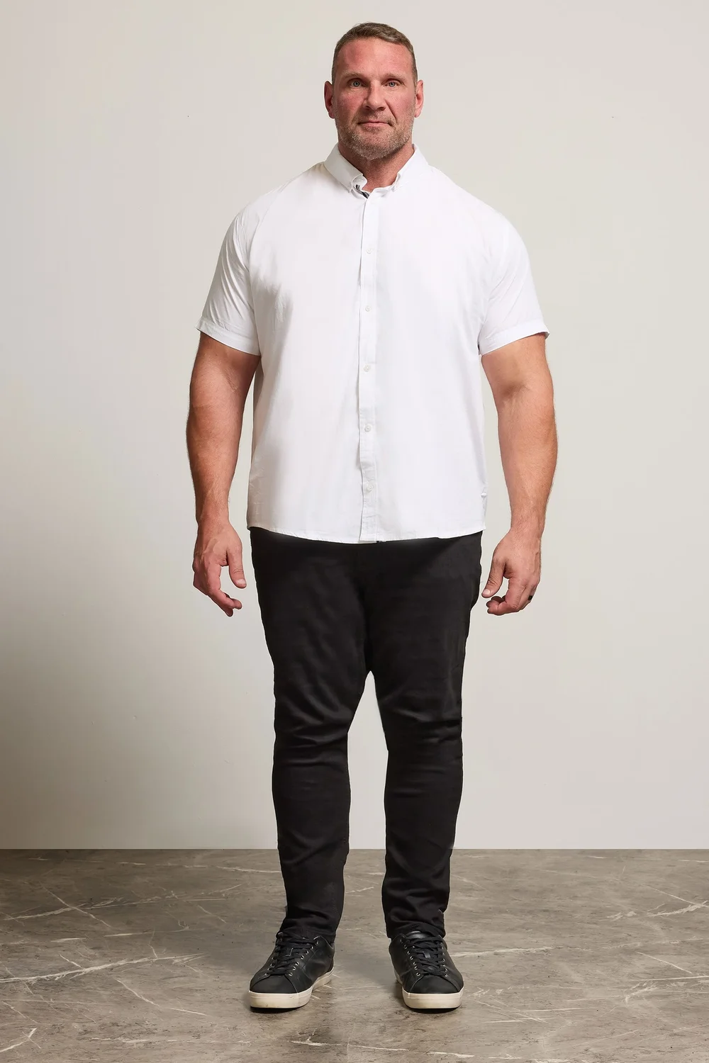 BadRhino White Poplin Shirt - 7-8XL Image 2