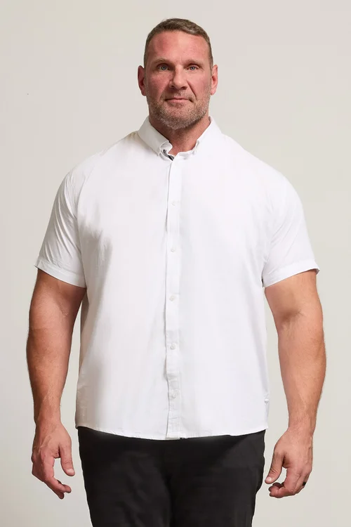 BadRhino White Poplin Shirt - 7-8XL Image 1