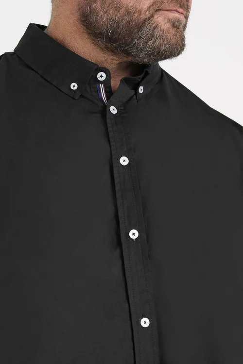BadRhino 2 Pack Black Short Sleeve Poplin Shirts - 2XL Image 4