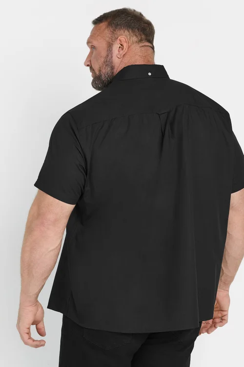 BadRhino 2 Pack Black Short Sleeve Poplin Shirts - 2XL Image 3