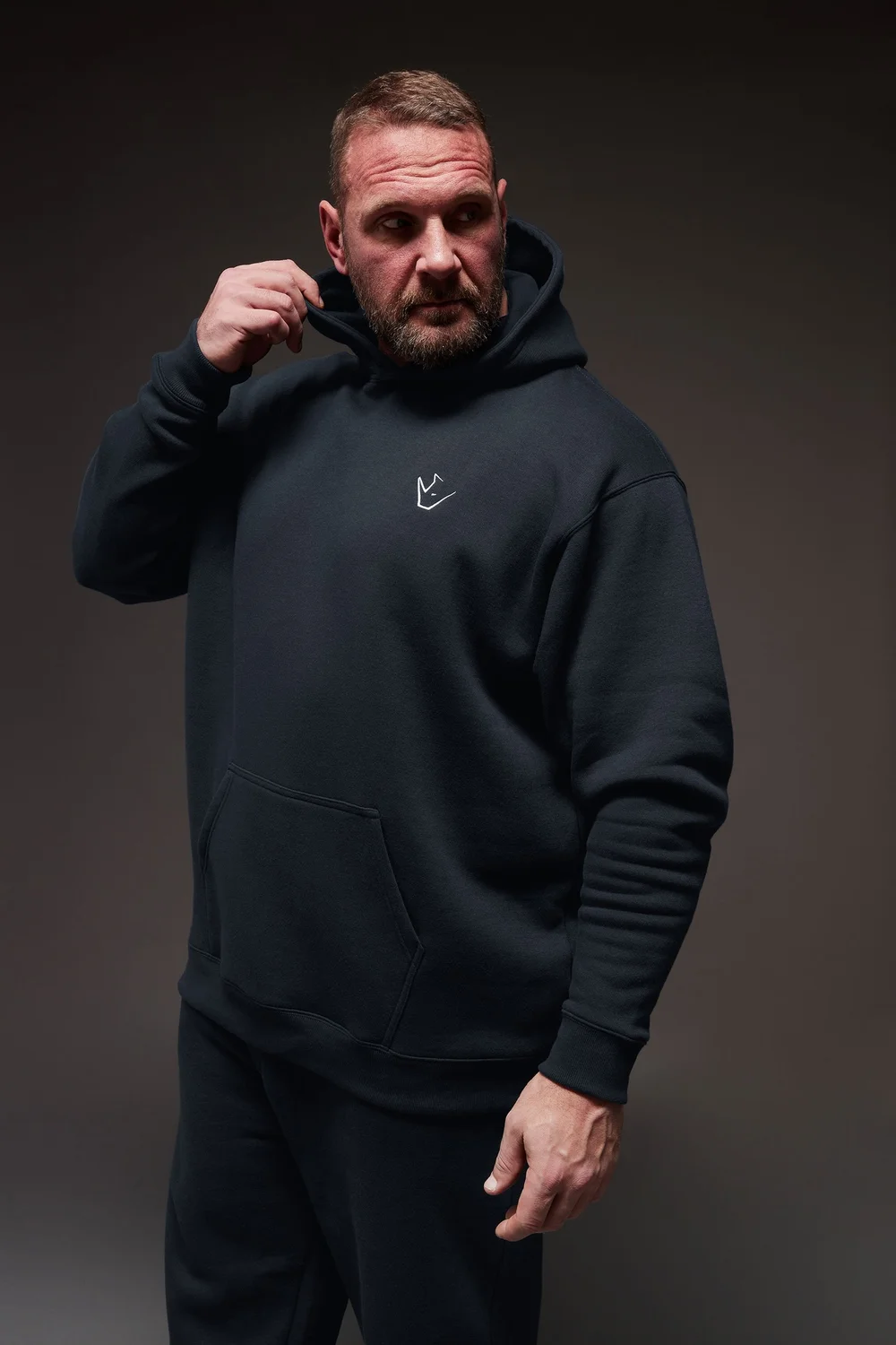BadRhino Navy Blue Rest Day Hoodie - L Image 1