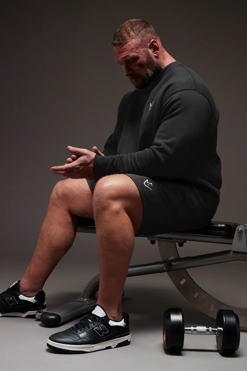 BadRhino Black Rest Day Shorts - L Image 1
