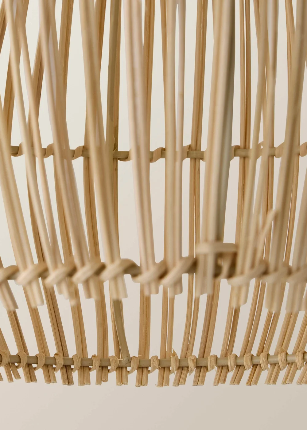 ValueLights Vine Natural Rattan Easy Fit Ceiling Lampshade - One Size Image 5