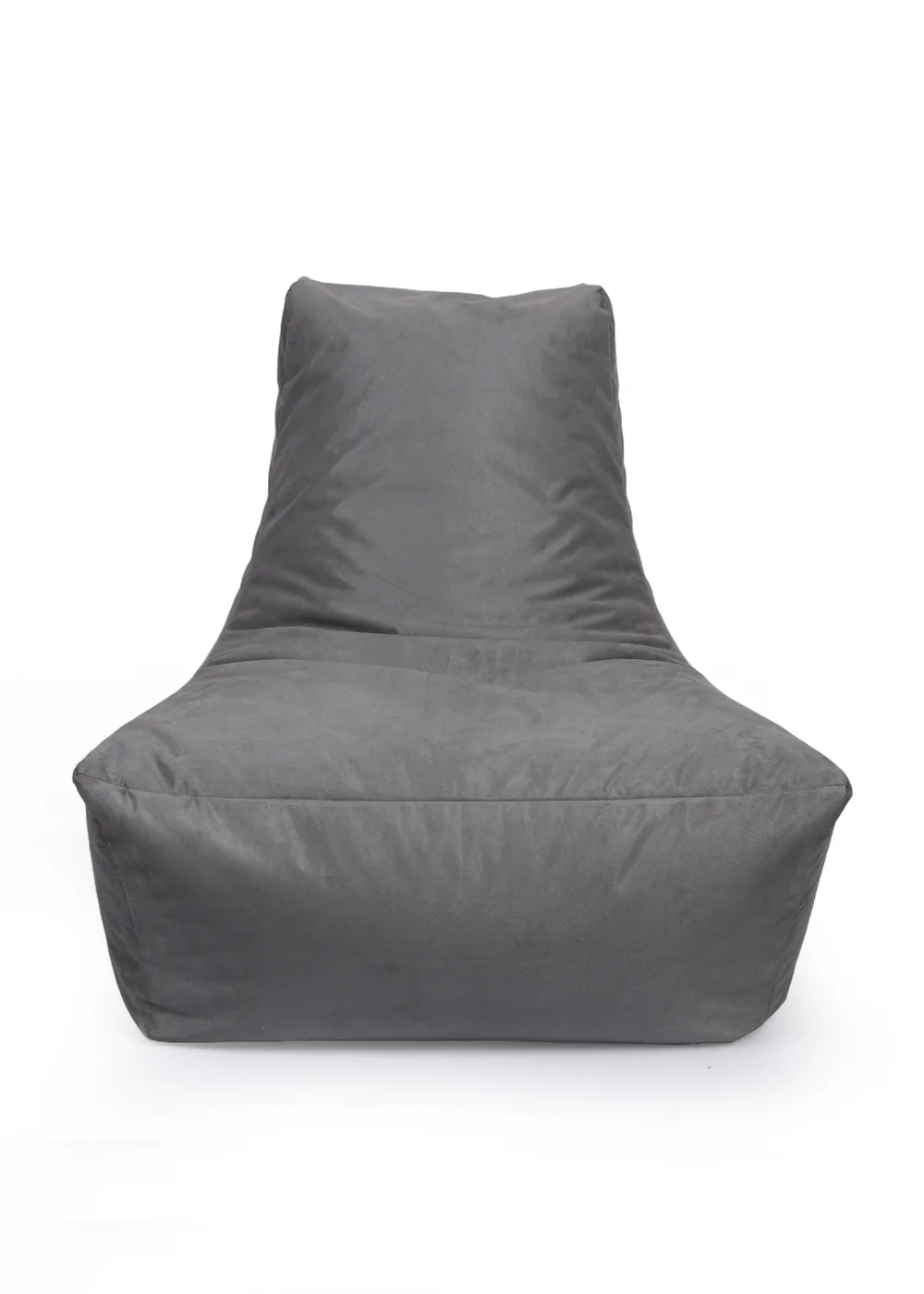 Kaikoo Grey Brushed Large Slam Lounger Chair - One Size Image 1