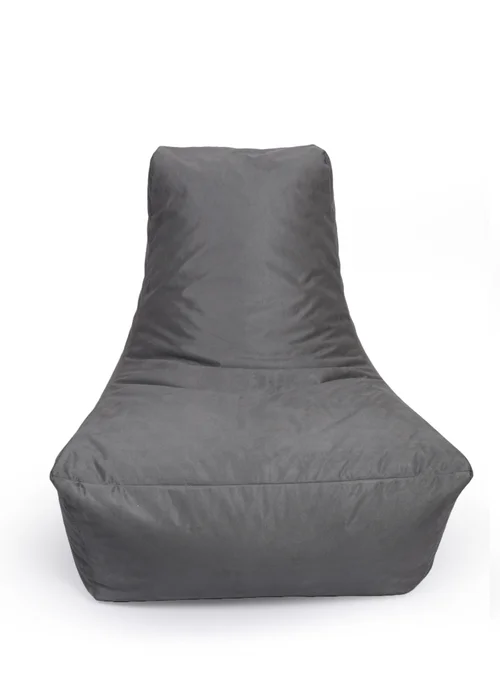 Kaikoo Grey Brushed Large Slam Lounger Chair - One Size Image 4
