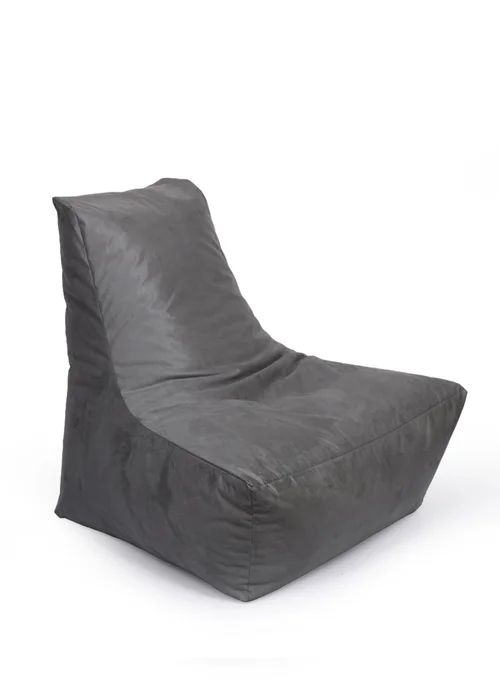 Kaikoo Grey Brushed Large Slam Lounger Chair - One Size Image 3