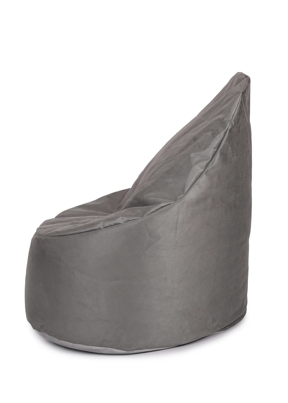 Kaikoo Grey Brushed Faux Suede Ezee Chair - One Size Image 4