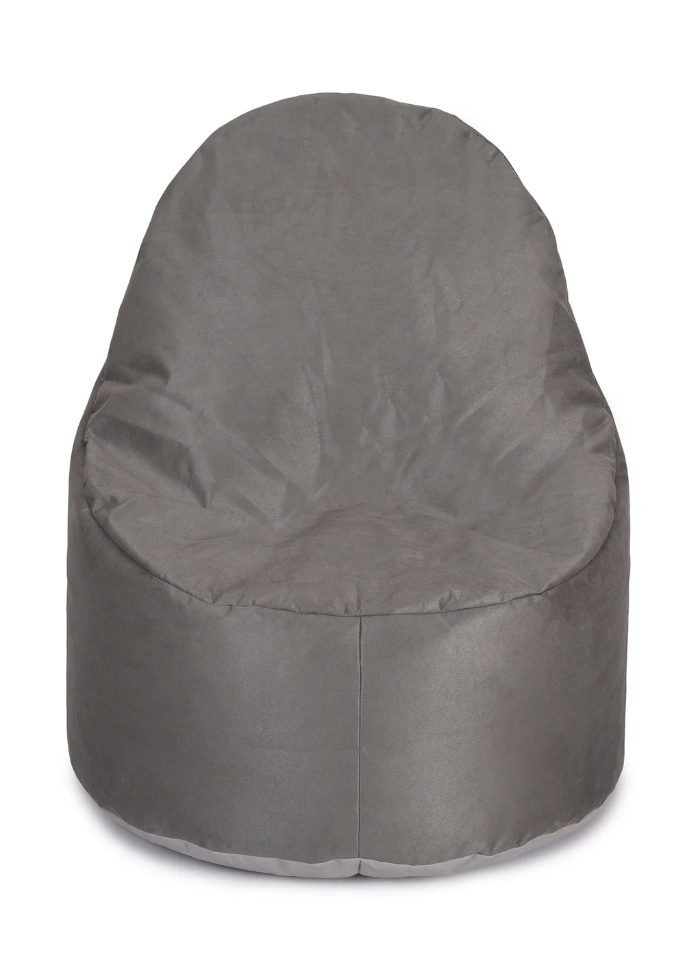 Kaikoo Grey Brushed Faux Suede Ezee Chair - One Size Image 3