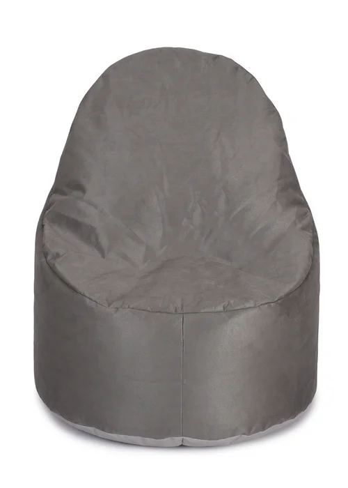 Kaikoo Grey Brushed Faux Suede Ezee Chair - One Size Image 3