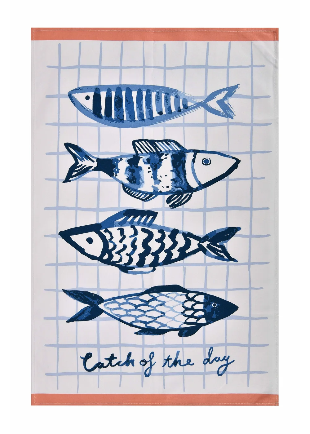 Ulster Weavers Catch of the Day Tea Towel - Cotton - One Size Image 1
