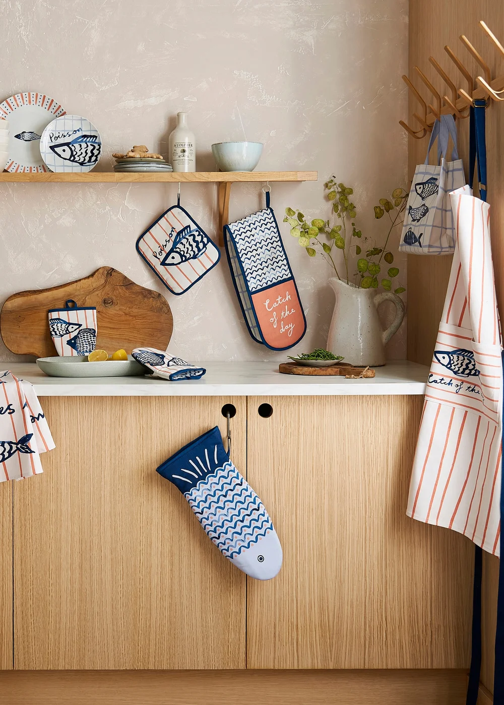 Ulster Weavers Catch of the Day Tea Towel - Cotton - One Size Image 3