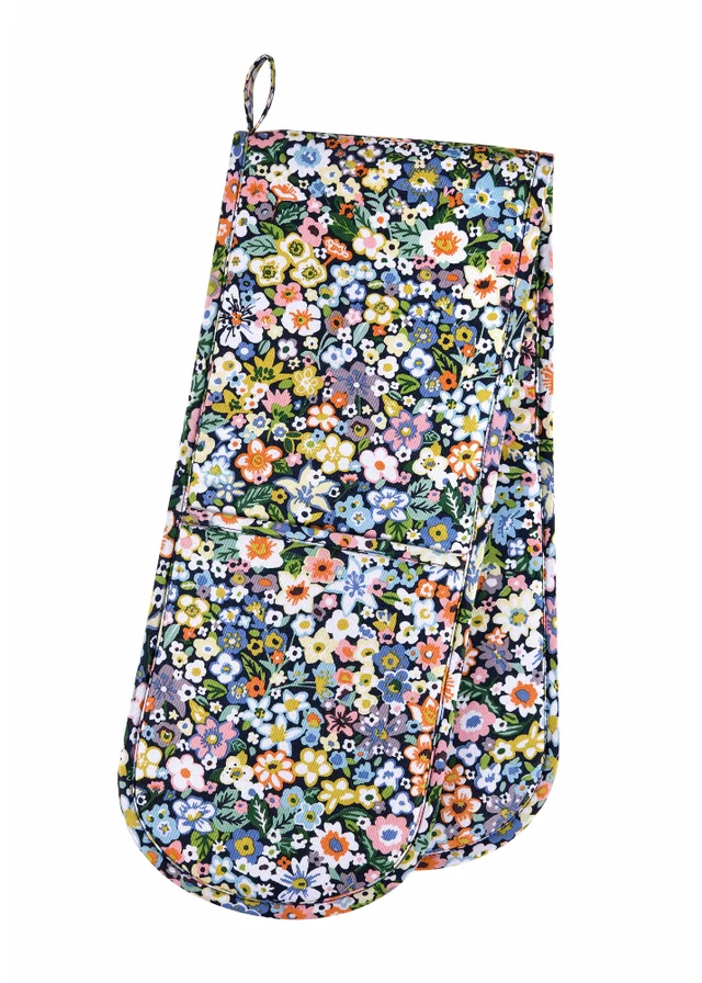 Ulster Weavers Confetti Floral Multi Colour Double Oven Glove
