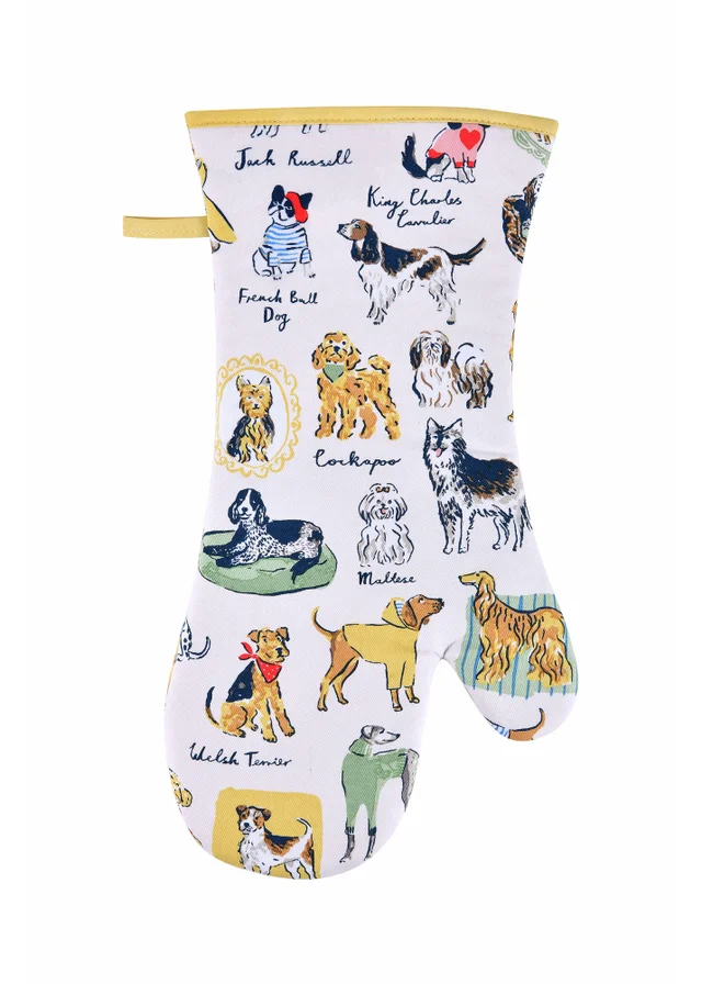 Ulster Weavers Best In Show Dog Multi Colour Gauntlet Oven Glove