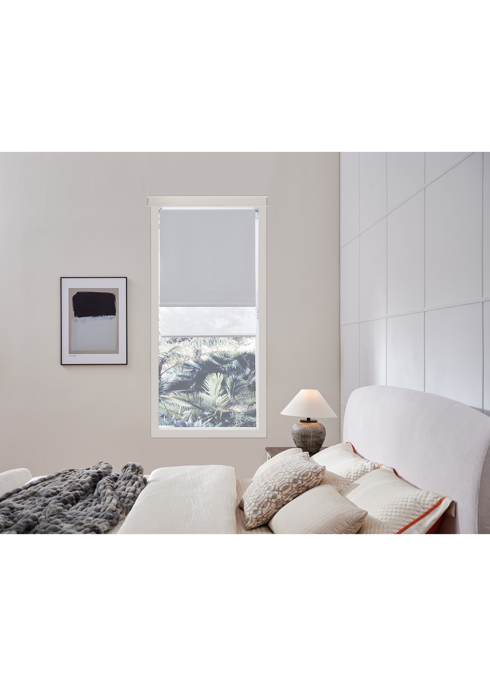 Little Black Book White D. Roller Blind - 60x160cm Image 2