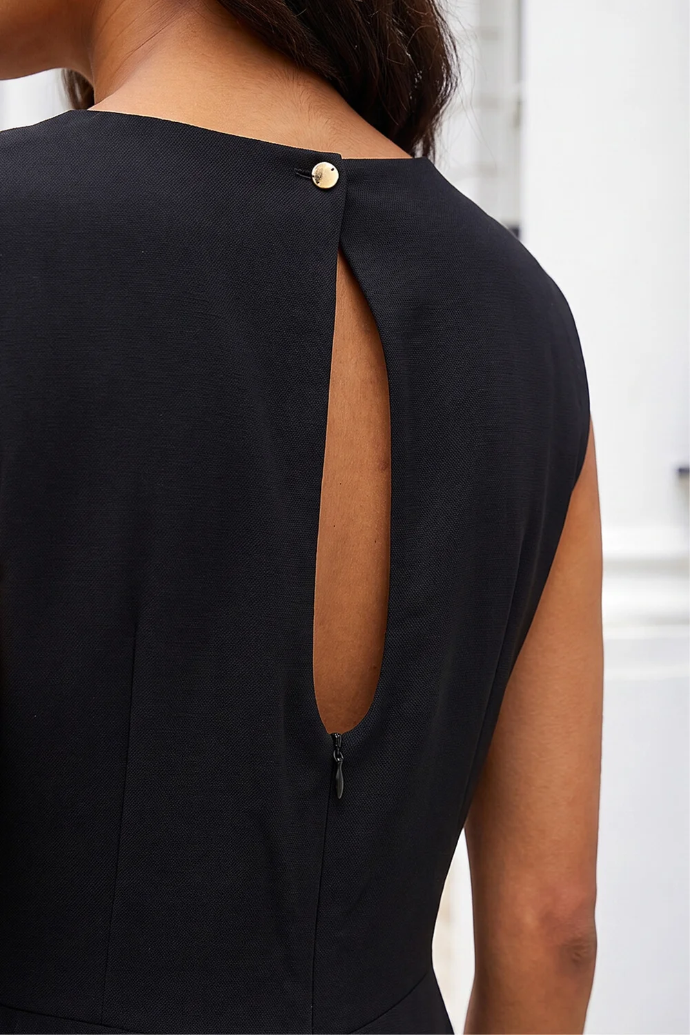 Roman Black Fit & Flare Maxi Dress - 20 Image 4